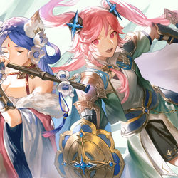 This is a pixiv picture whose title is 閃.