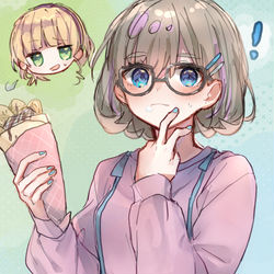 This is a pixiv picture whose title is あーちがうちがう、逆ったら逆よ、あー…　クゥすみ.