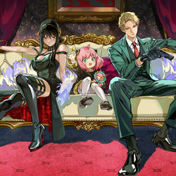 This is a pixiv picture whose title is Spy x Family.