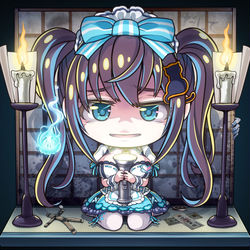This is a pixiv picture whose title is たゆゆ怪談.