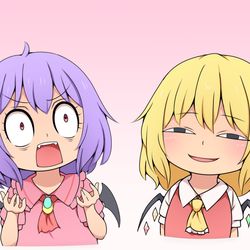 This is a pixiv picture whose title is スカーレット姉妹.