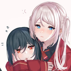 This is a pixiv picture whose title is 哭哭岚珠.