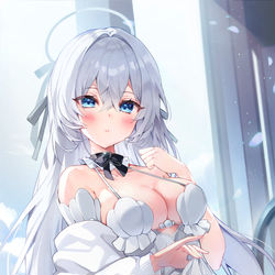 This is a pixiv picture whose title is 💙💦.