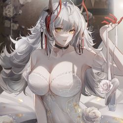 This is a pixiv picture whose title is W.