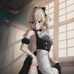 This is a pixiv picture whose title is Jean and Ei (With BG).
