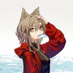 This is a pixiv picture whose title is 課題.