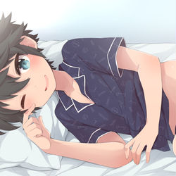 This is a pixiv picture whose title is おはよう.