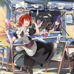 This is a pixiv picture whose title is 企鹅副业.