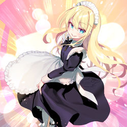 This is a pixiv picture whose title is メイド服のおじさん.