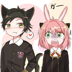 This is a pixiv picture whose title is SPY_FAMILY①.