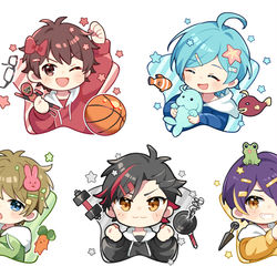 This is a pixiv picture whose title is 流星隊.