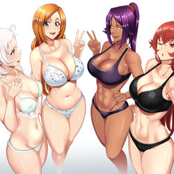 This is a pixiv picture whose title is Bleach X Mushoku Tensei.