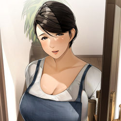 This is a pixiv picture whose title is 寮母さん.