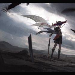 This is a pixiv picture whose title is 100枚チャレンジ-5.
