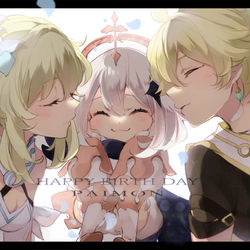This is a pixiv picture whose title is 最高の仲間！.