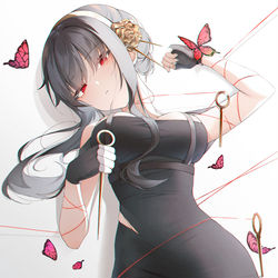 This is a pixiv picture whose title is ヨル.