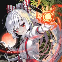 This is a pixiv picture whose title is 蓬莱の人の形.