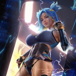 This is a pixiv picture whose title is Neon.