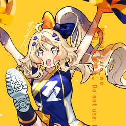 This is a pixiv picture whose title is チアガール・エクレシア.