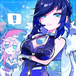 This is a pixiv picture whose title is いぇらんさんガチャ祈願絵.