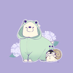 This is a pixiv picture whose title is 梅雨コンビ.