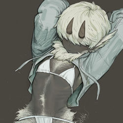This is a pixiv picture whose title is Fluffy.