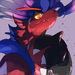 This is a pixiv picture whose title is スカーレット.