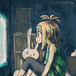 This is a pixiv picture whose title is 視聴.