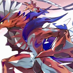 This is a pixiv picture whose title is コライドン.