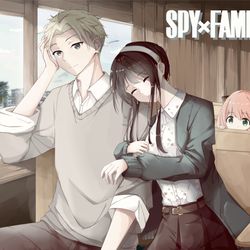 This is a pixiv picture whose title is 家族の時間.