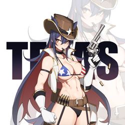 This is a pixiv picture whose title is texas.