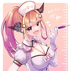 This is a pixiv picture whose title is げぼかわナース.