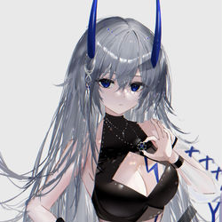This is a pixiv picture whose title is 45日目、雷夜.