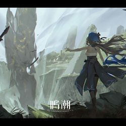 This is a pixiv picture whose title is 快速混更之摸.