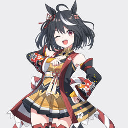 This is a pixiv picture whose title is キタちゃん.