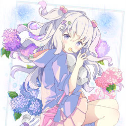 This is a pixiv picture whose title is ☔️.
