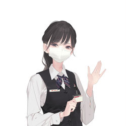 This is a pixiv picture whose title is 82番の番号札でお待ちの方～.