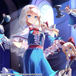This is a pixiv picture whose title is 絡繰りドール.