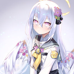 This is a pixiv picture whose title is 白洲アズサ.