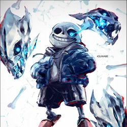 This is a pixiv picture whose title is Sans（サンズ）.
