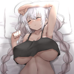 This is a pixiv picture whose title is すやすやあかりちゃん.