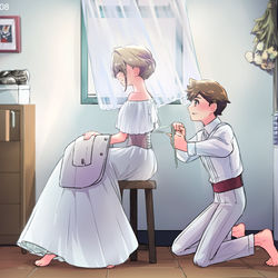 This is a pixiv picture whose title is ジューンブライト.