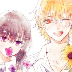 This is a pixiv picture whose title is Twitterフォロワー10000人突破記念イラスト.