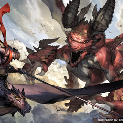 This is a pixiv picture whose title is 画集収録絵２.