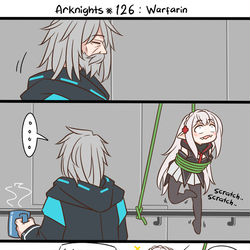 This is a pixiv picture whose title is Arknights# 126.