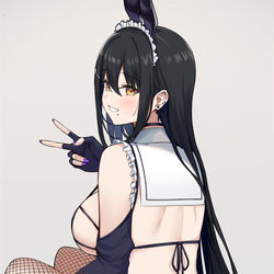 This is a pixiv picture whose title is 🍑.
