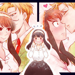 This is a pixiv picture whose title is 「いってきますのキス」とかされるのかと思いました…!!.