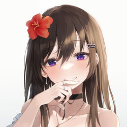 This is a pixiv picture whose title is えがお.