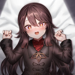 This is a pixiv picture whose title is 胡桃.