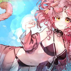 This is a pixiv picture whose title is 澄闪.